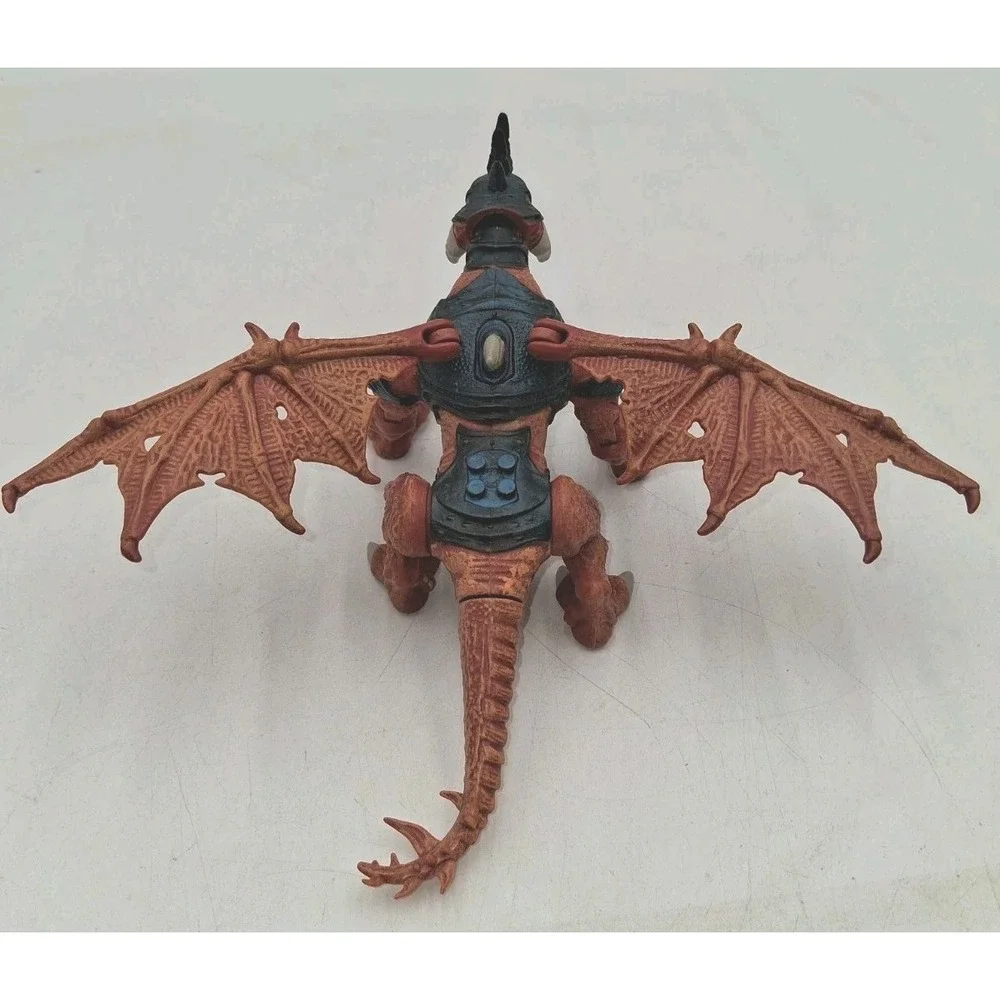 Rare Mega Bloks Fearswoop Metal Ages Lead Armour Dragon 9692 Figure